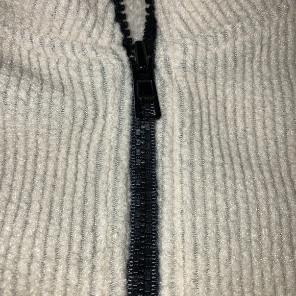 SIMS Snowboarding Zip Up Base Layer Jacket Women’s Size L/XL Unisex Ribbed - Picture 6 of 12